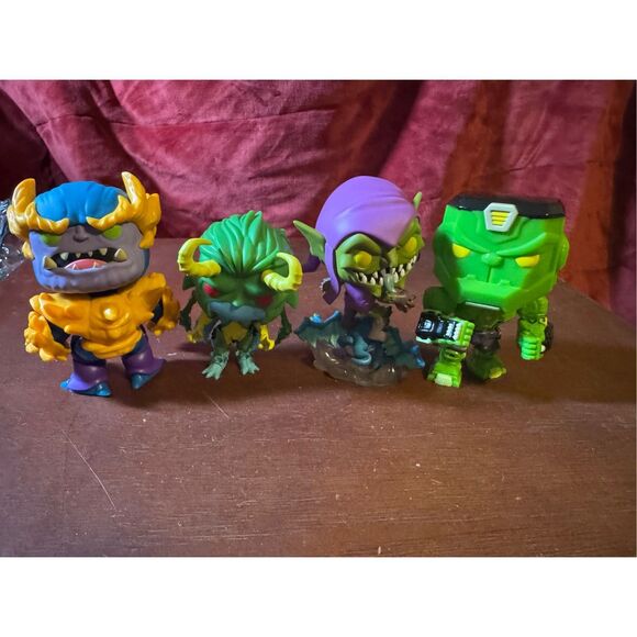 Set of 4 Funko Pop Marvel’s Monster Hunters - Picture 1 of 5